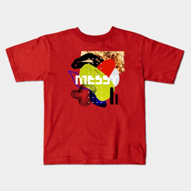 Messy Kids T-Shirt by adeeb0